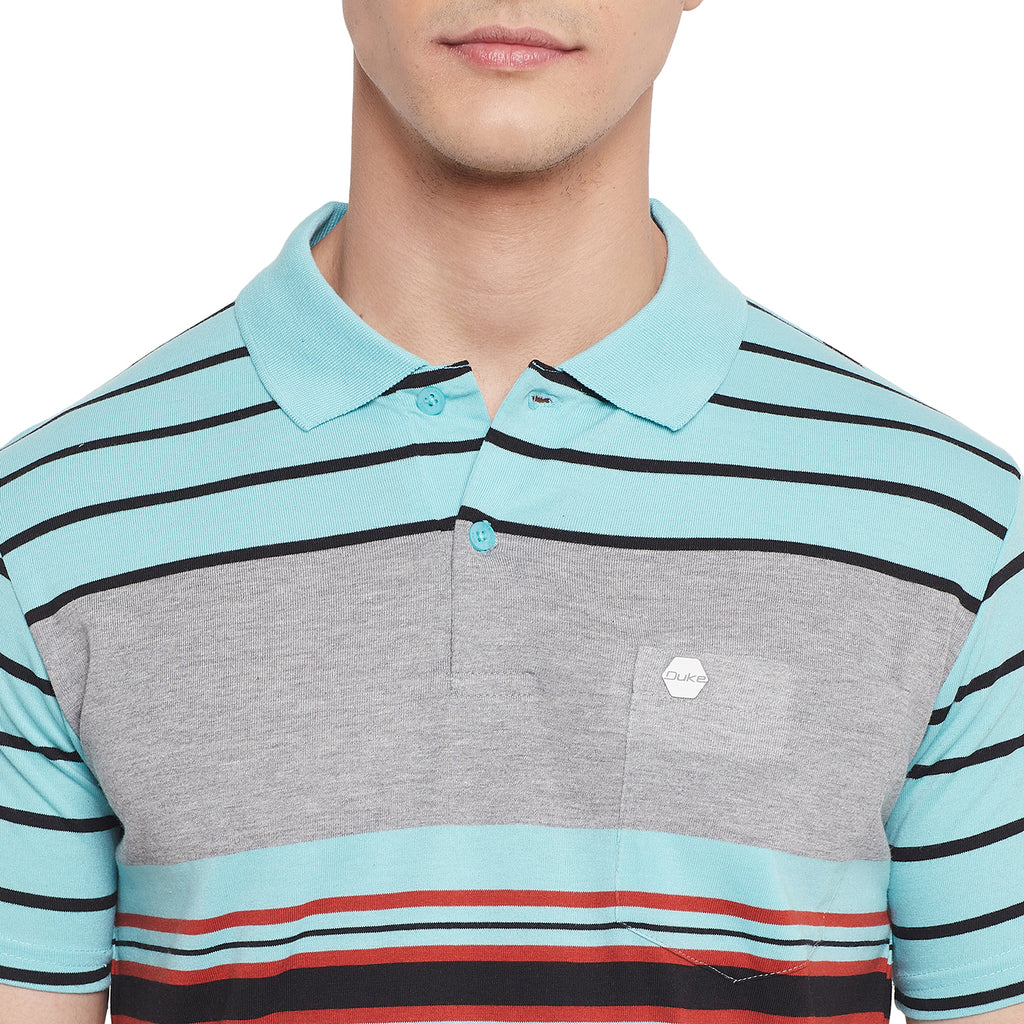Duke Stardust Men Half Sleeve Cotton T-shirt (MTLF360)