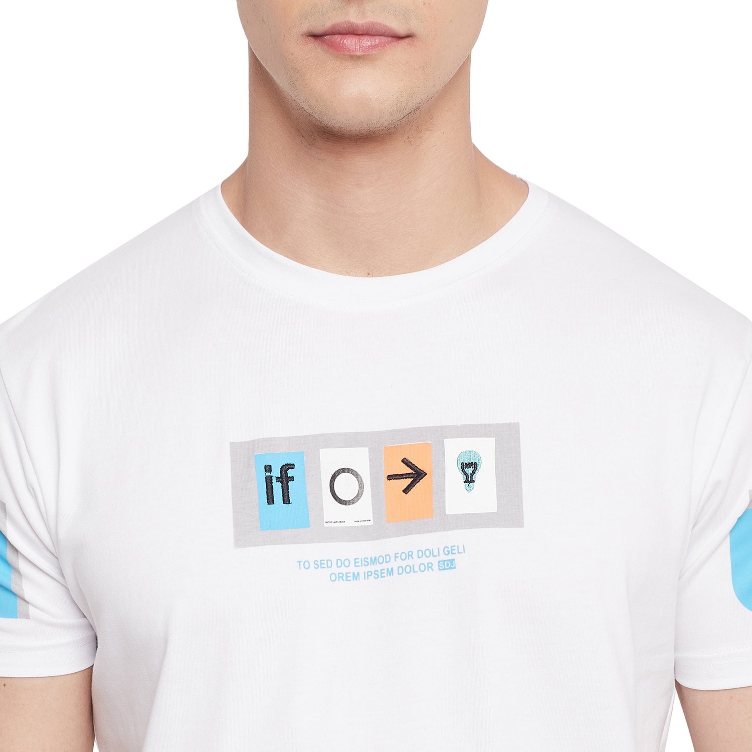 Duke Urban Men Half Sleeve Cotton T-shirt (LF5038)