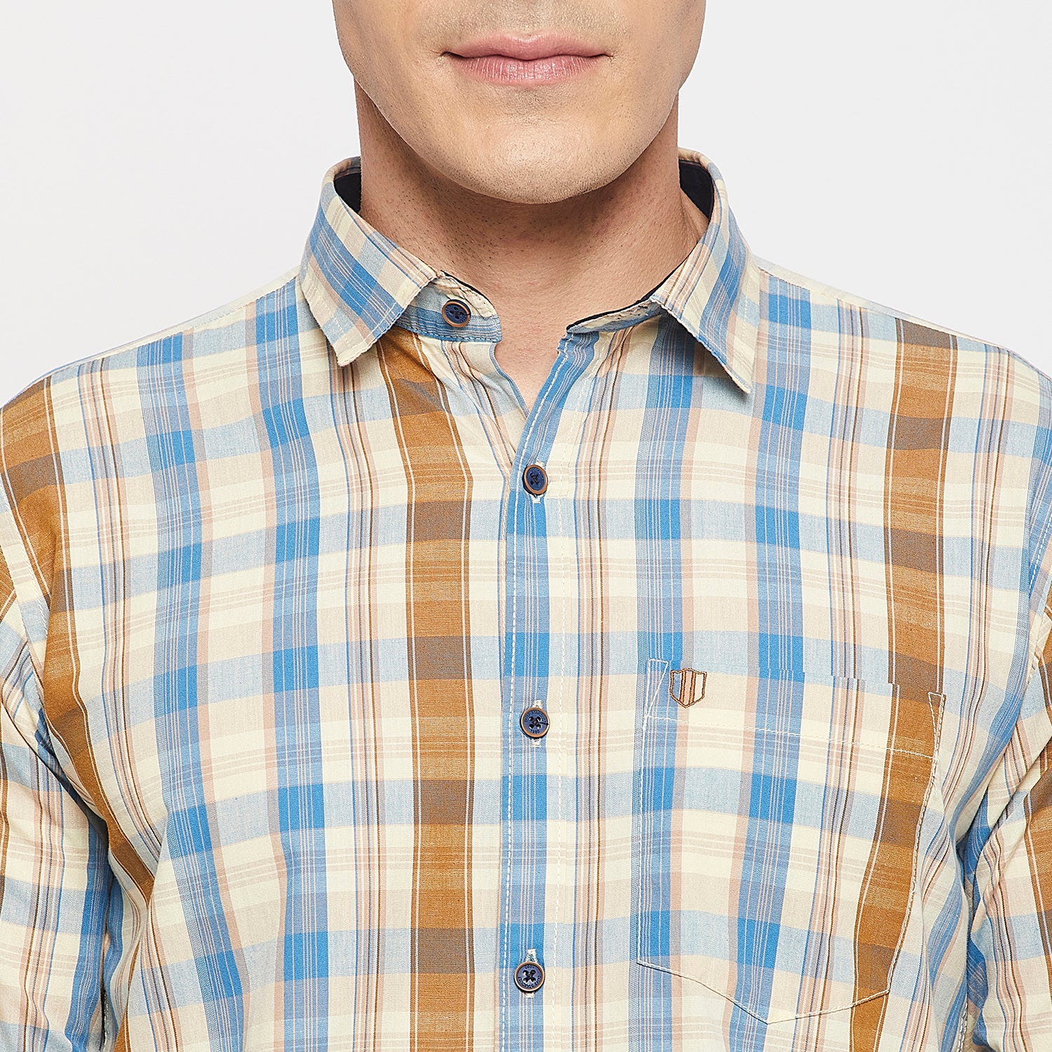 Duke Urban Men Full Sleeve Cotton Shirt (SDO5CKQ)