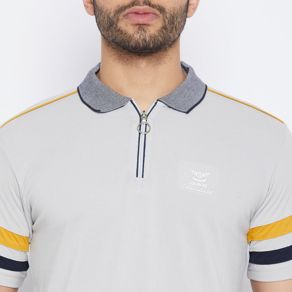 Duke Stardust Men Half Sleeve Cotton T-shirt (LF5797)
