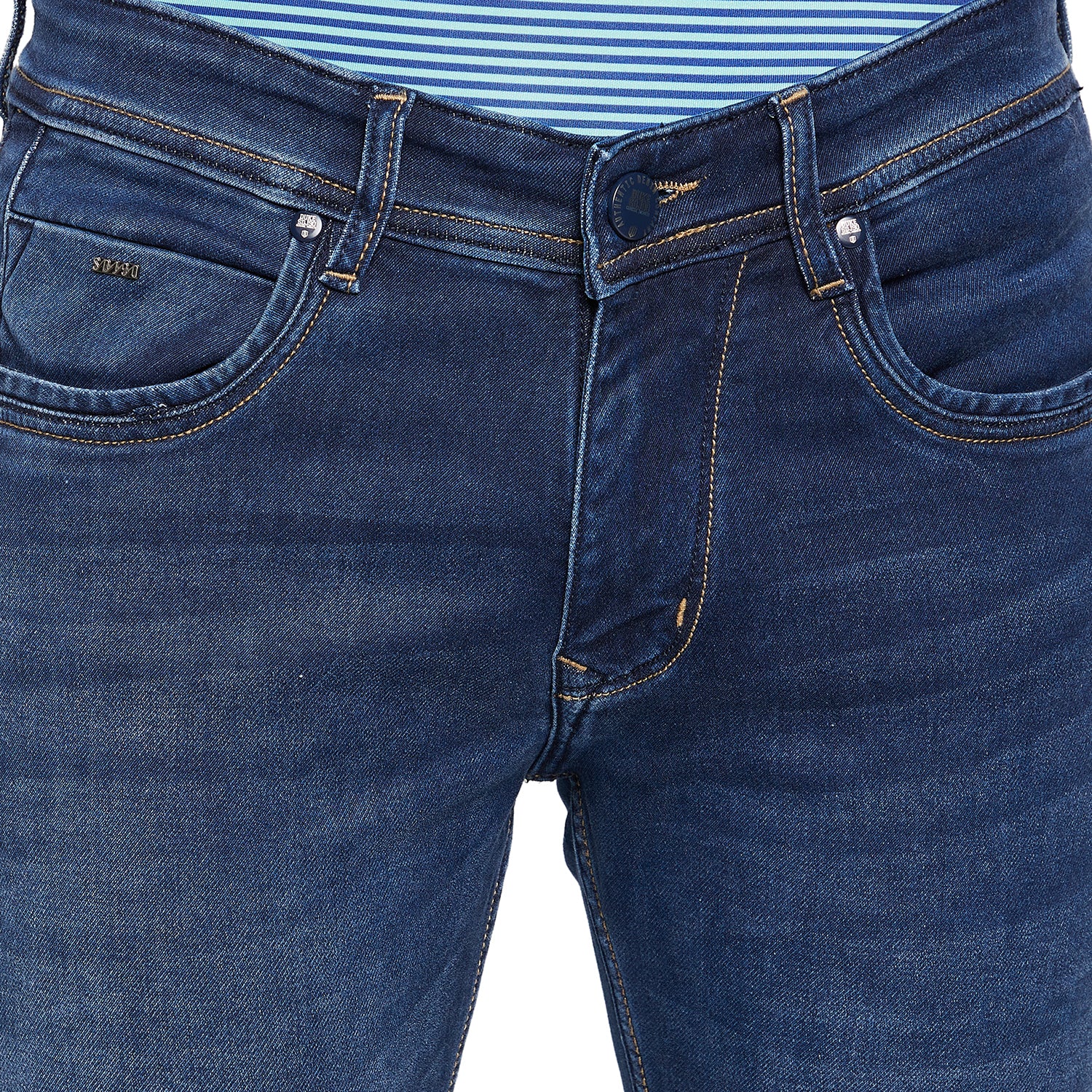 Duke Stardust Men Stretchable Slim Fit Jeans (SDD5350)