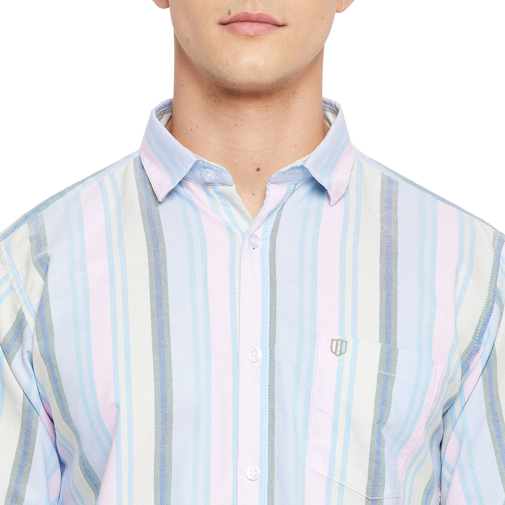 Duke Stardust Men Full Sleeve Cotton Shirt (SDO5STB)