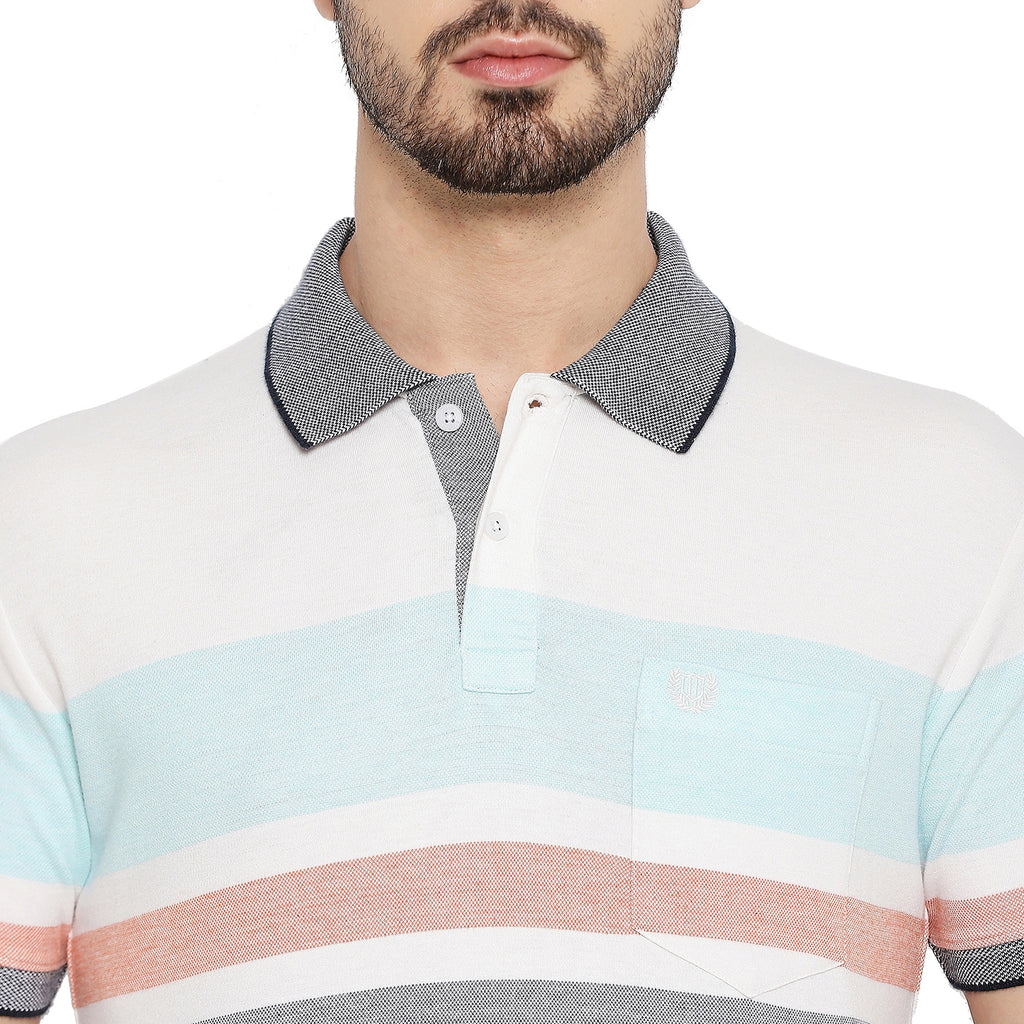 Duke Stardust Men Half Sleeve Cotton T-shirt (LF5438)