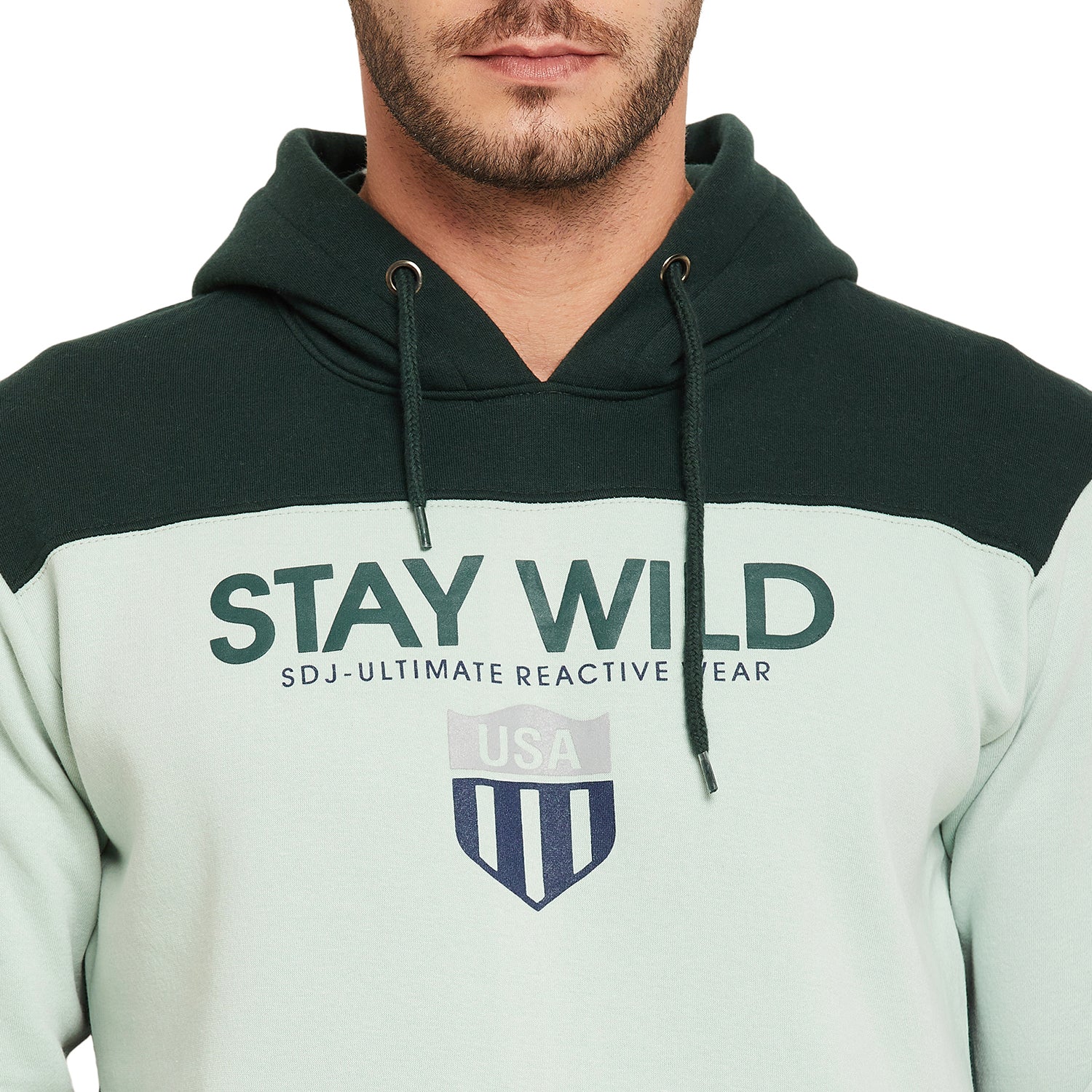Duke Urban Men Hooded Neck Sweatshirt (LF3837)