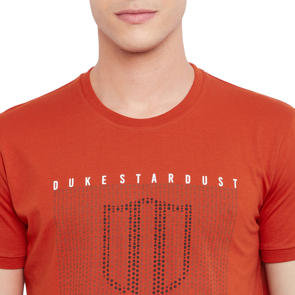 Duke Stardust Men Half Sleeve Cotton T-Shirt (MTLF331)