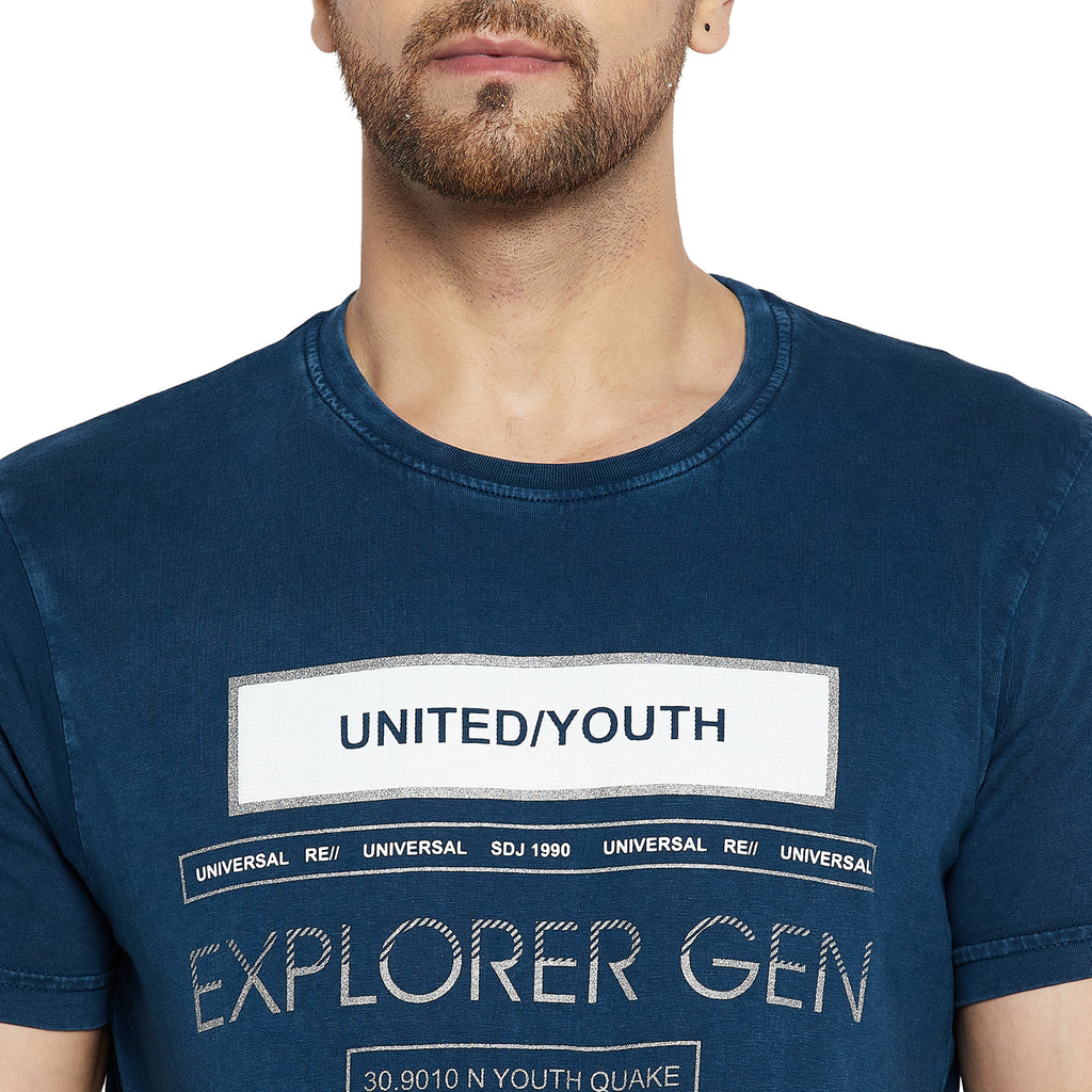 Duke Stardust Men Half Sleeve Cotton T-shirt (LF5433)