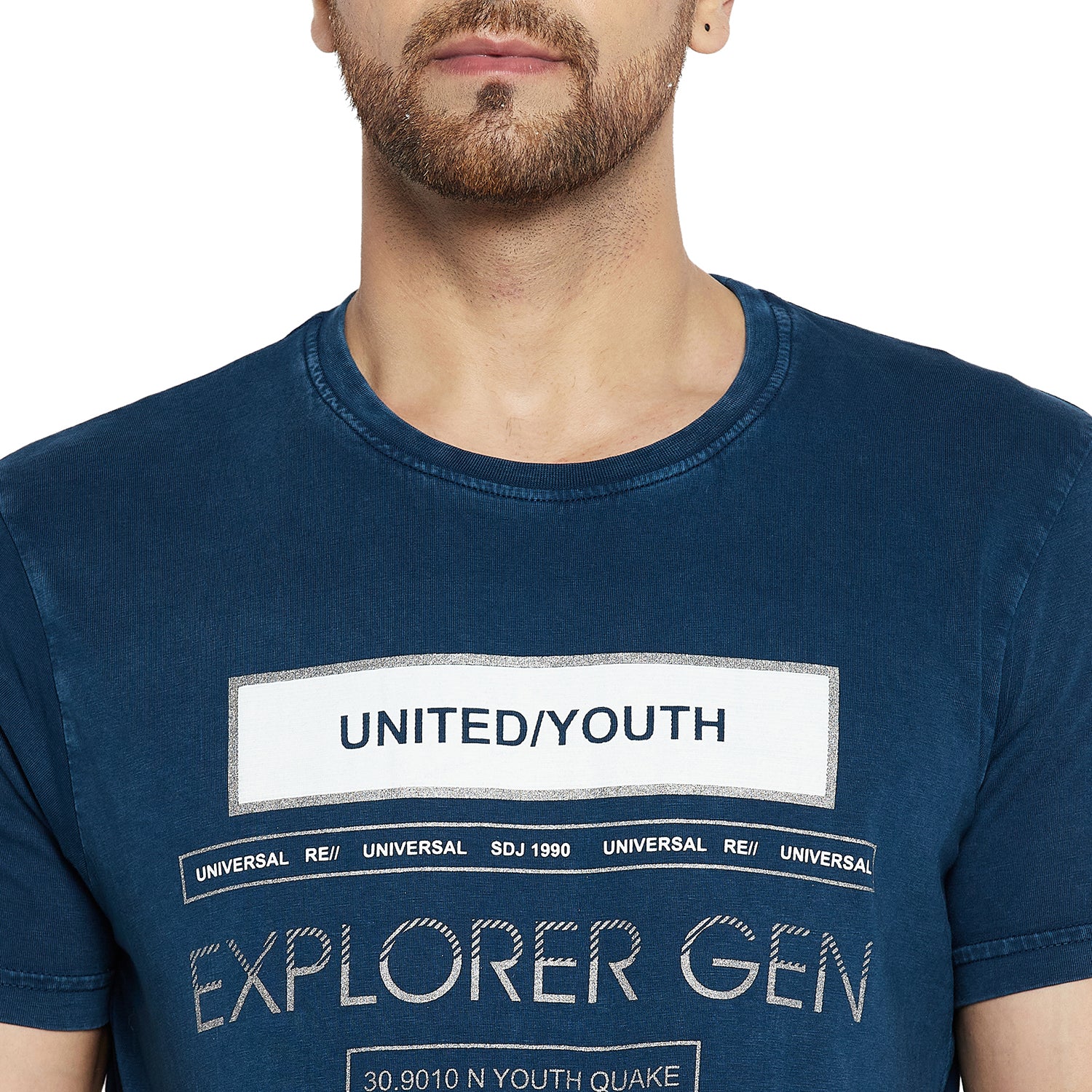 Duke Stardust Men Half Sleeve Cotton T-shirt (LF5433)