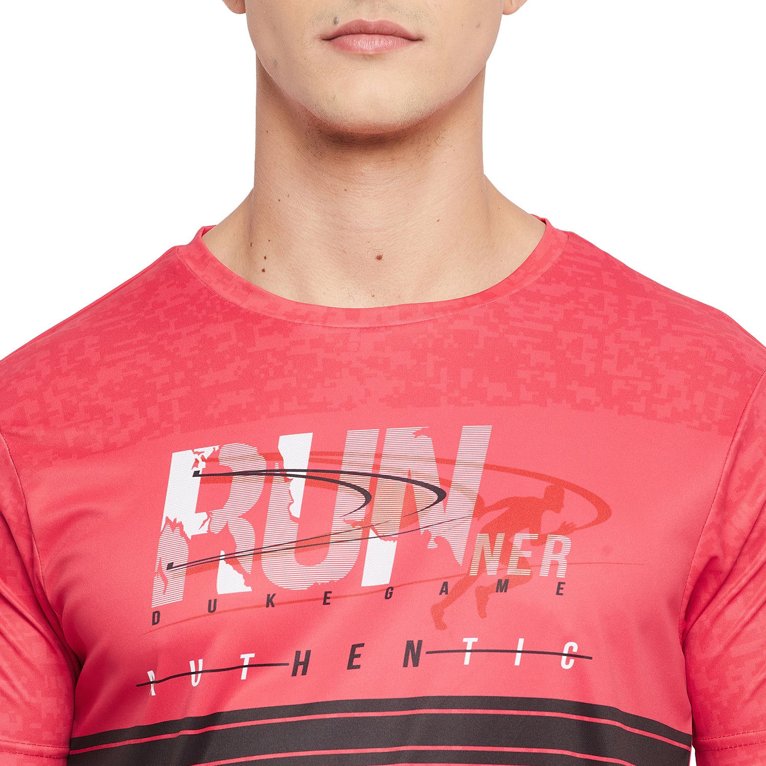 Duke Stardust Men Half Sleeve Sports T-shirt (GD1169)