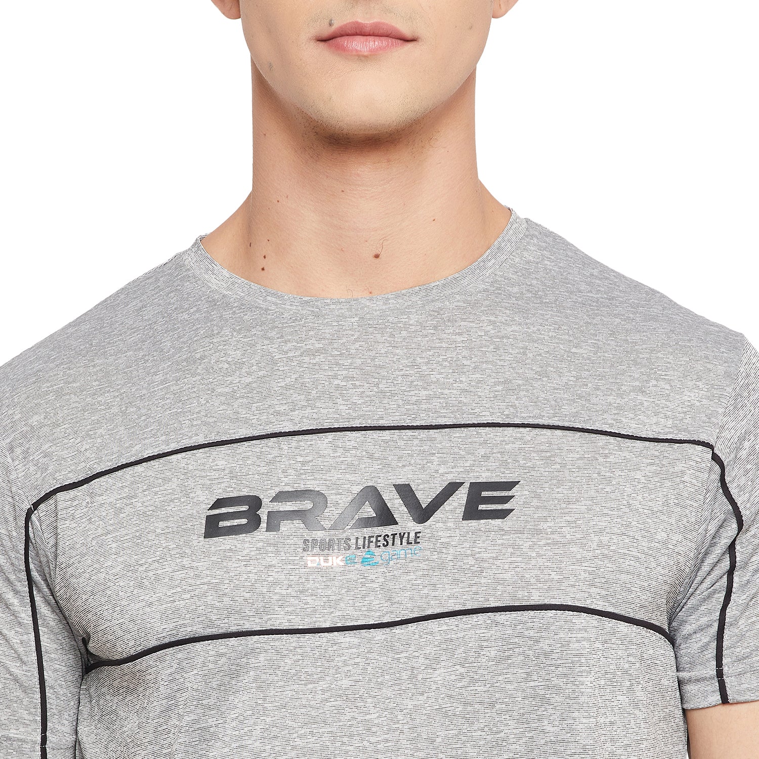 Duke Stardust Men Half Sleeve Sports T-shirt (GD1155)