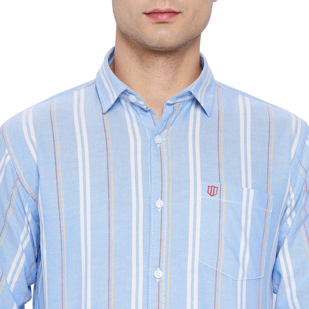 Duke Stardust Men Full Sleeve  Cotton Shirt (SDO5STC)