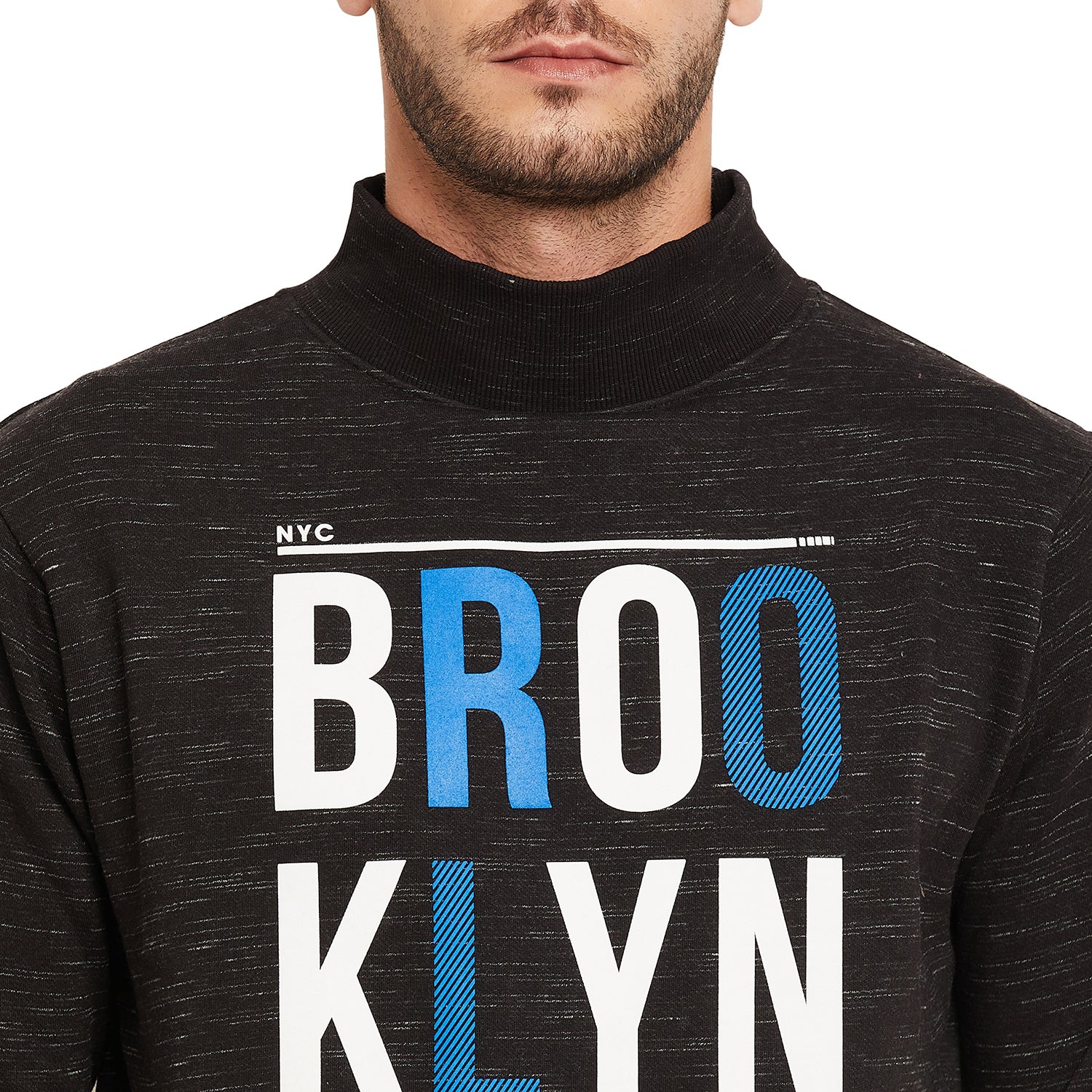 Duke Urban Men High Neck Sweatshirt (LF3874)