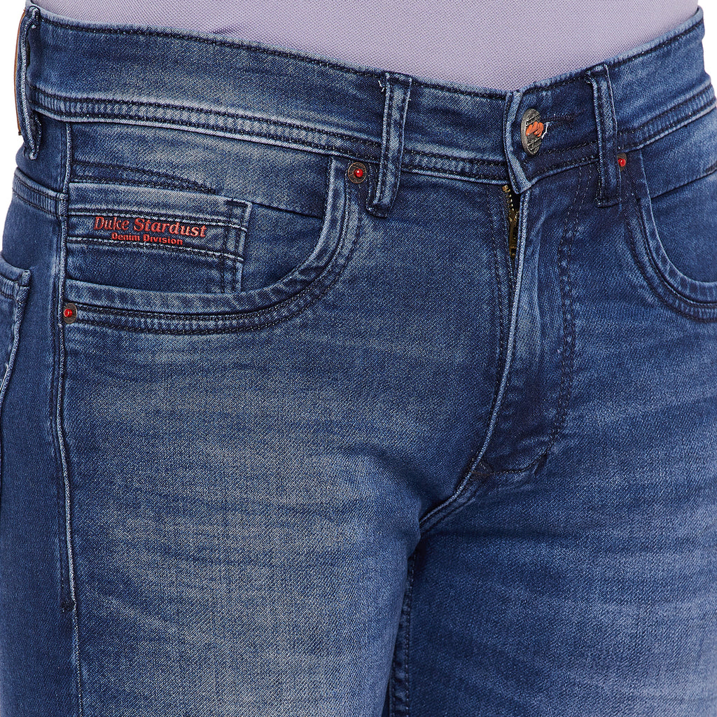 Duke Stardust Men Slim Fit Stretchable Jeans (SDD5148)