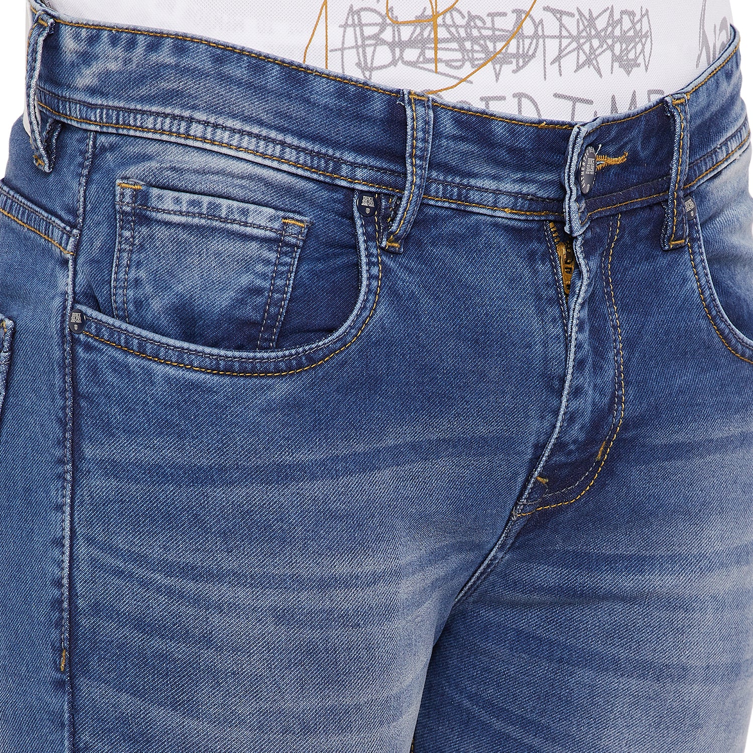 Duke Urban Men Slim Fit Stretchable Jeans (SDD5259)