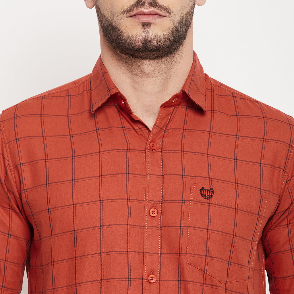 Duke Urban Men Full Sleeve Cotton Shirt (SDO6CKK)