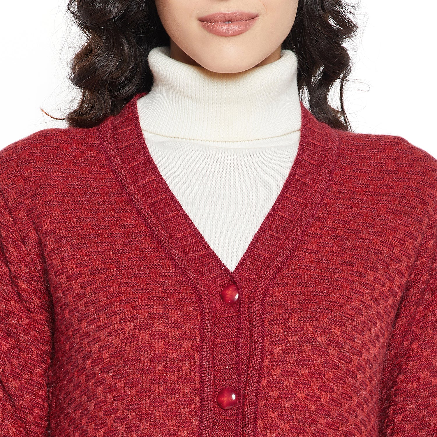 Duke Urban Women Full sleeve V Neck Cardigan (SDS1089)