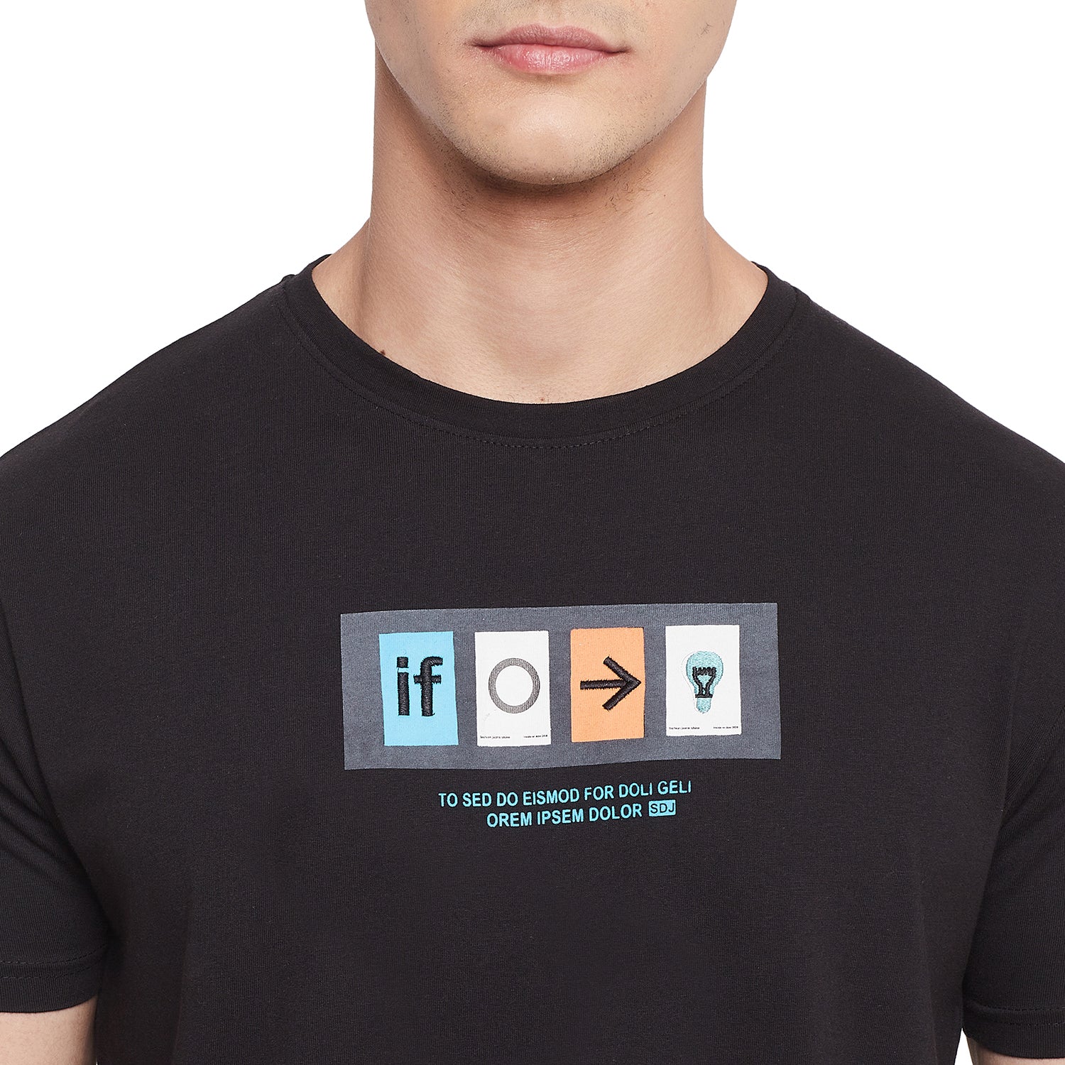 Duke Urban Men Half Sleeve Cotton T-shirt (LF5038)