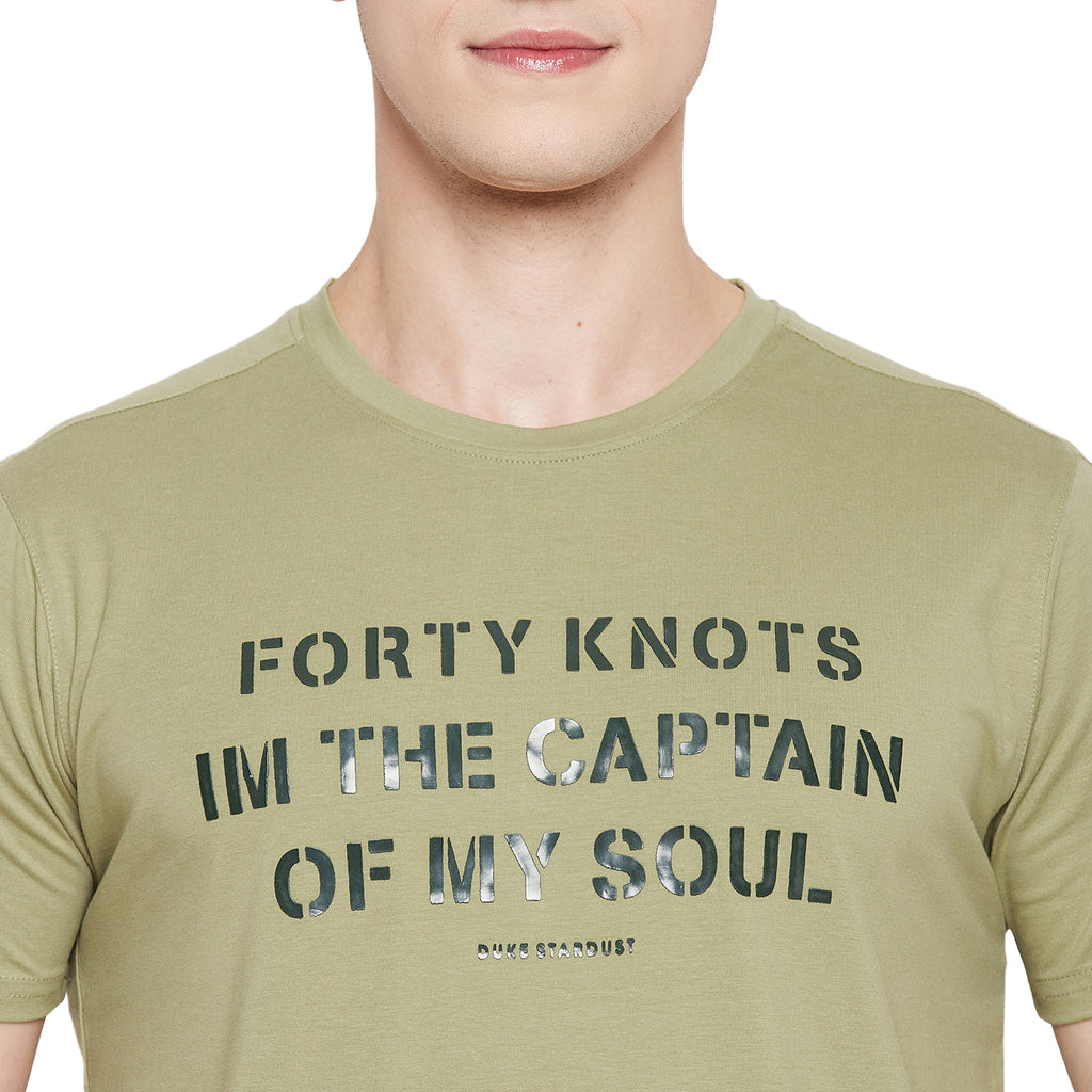 Duke Stardust Men Half Sleeve Cotton T-shirt (LF5276)