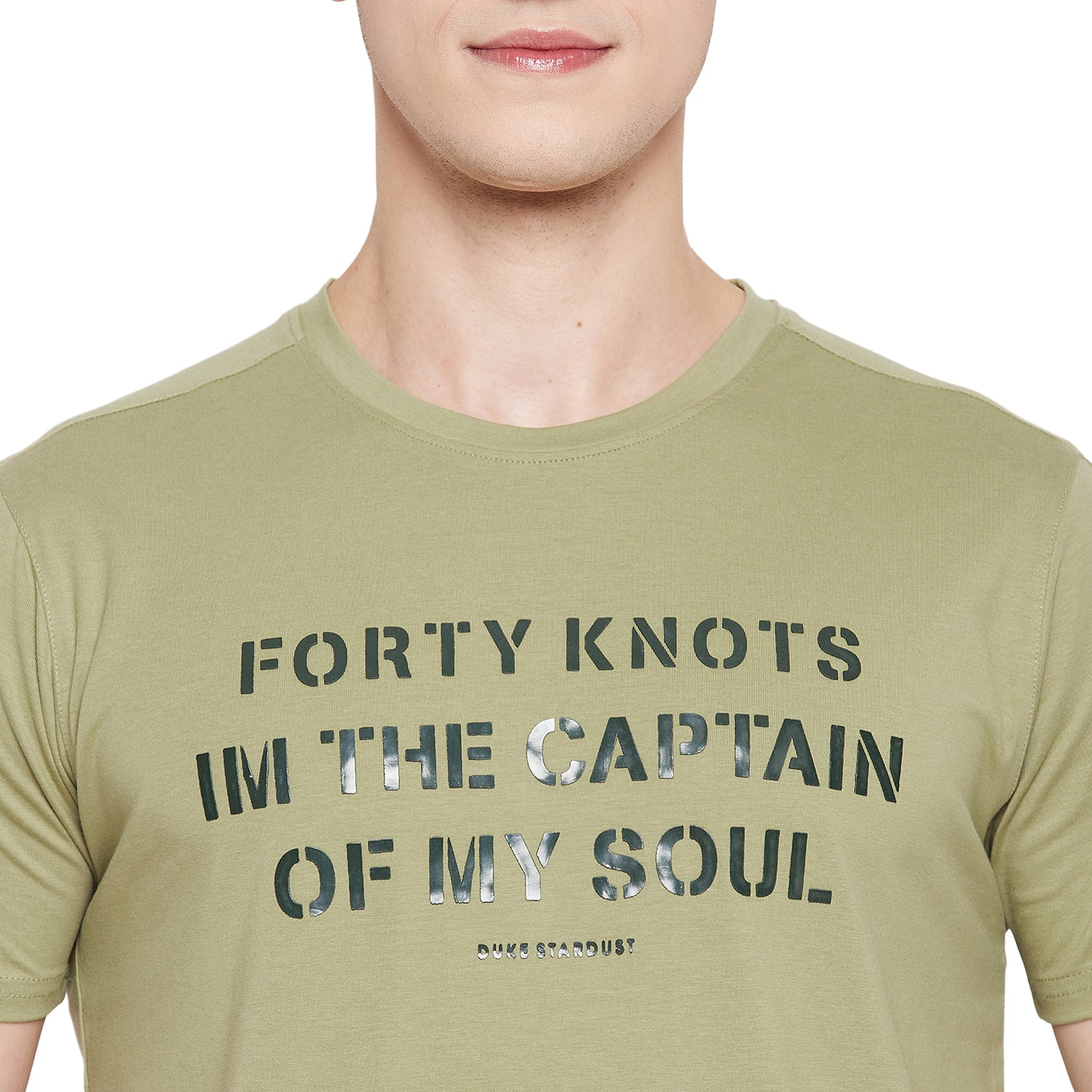 Duke Stardust Men Half Sleeve Cotton T-shirt (LF5276)