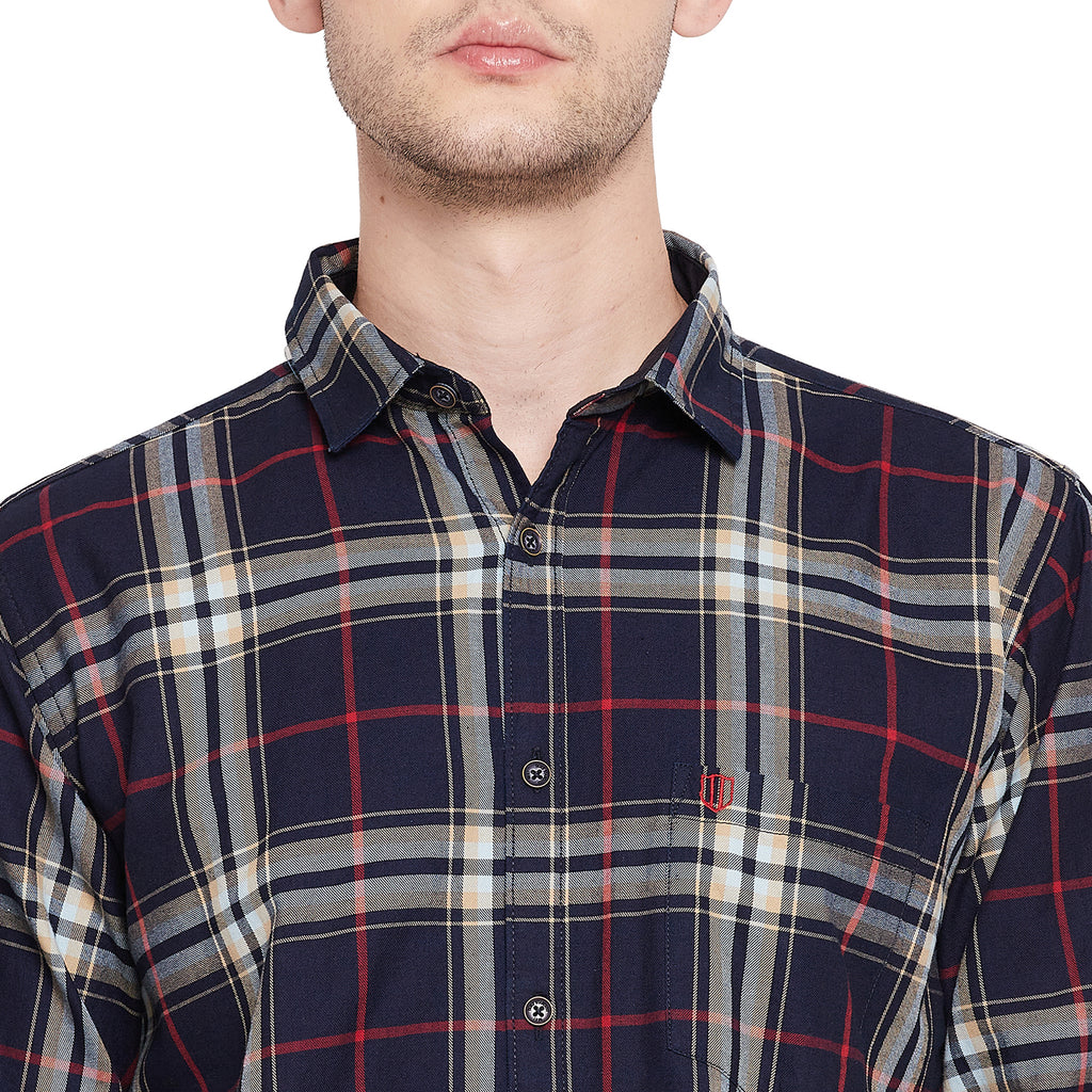 Duke Urban Men Full Sleeve Cotton Shirt (SDO5CKIE)