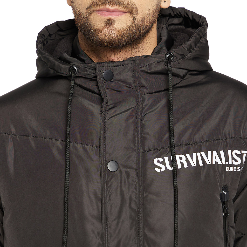 Duke Urban Men Full Sleeve Hooded Jacket (SDZ1087)