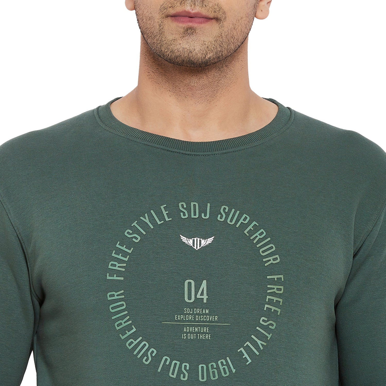 Duke Urban Men Printed Sweatshirt (LF6198)