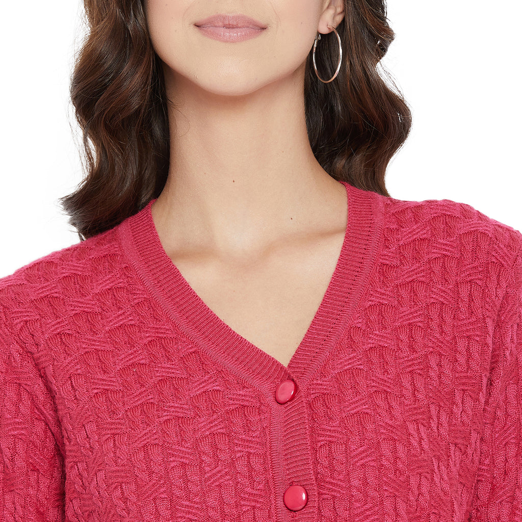Duke Stardust Women Full Sleeve Cardigan (SDS9599)