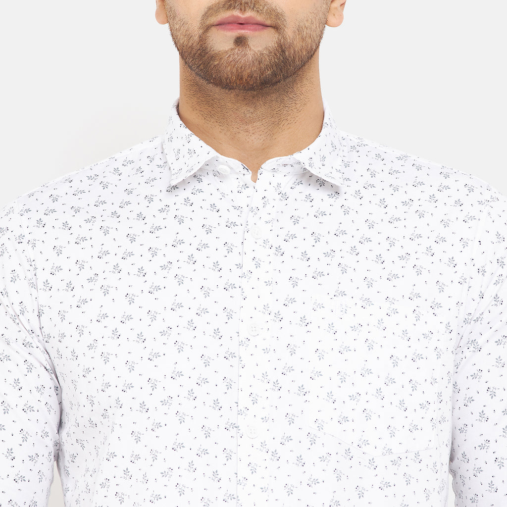 Duke Urban Men Full Sleeve Cotton Shirt (SDO7PRTG)