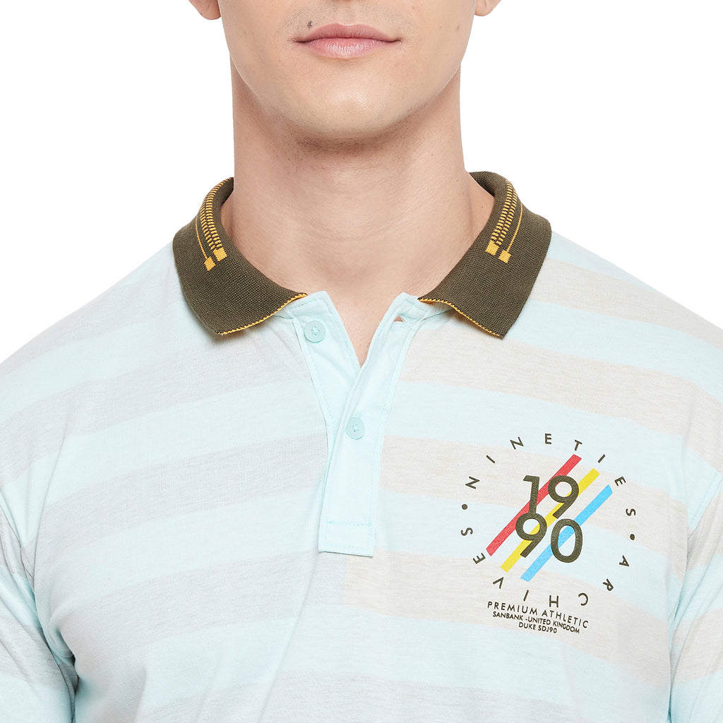 Duke Stardust Men Half Sleeve Cotton T-shirt (LF5491)