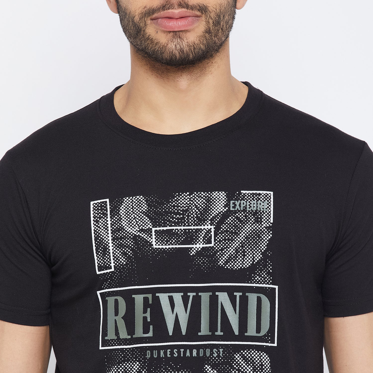 Duke Urban Men Half Sleeve Cotton T-shirt (ONLF232)