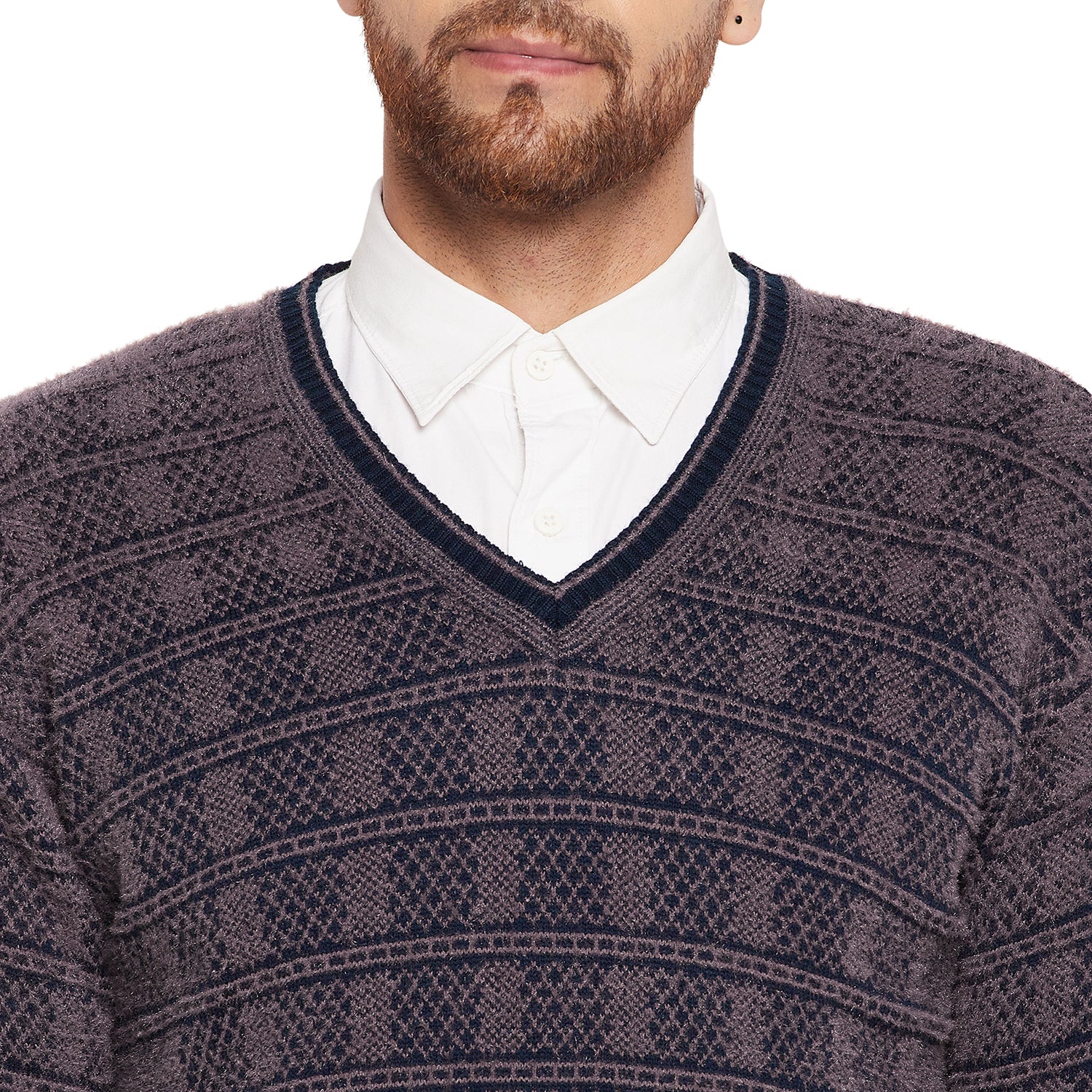 Duke Urban Men Full Sleeve V-Neck Sweater (SDS2068)