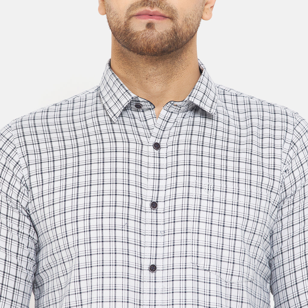 Duke Urban Men Full Sleeve Cotton Shirt (SDO7CKMB)