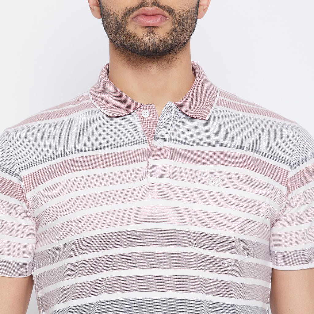 Duke Stardust Men Half Sleeve Cotton T-shirt (LF7014)