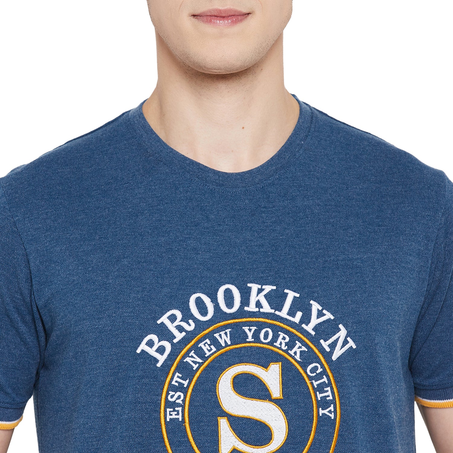 Duke Stardust Men Half Sleeve Cotton T-shirt (LF5240)