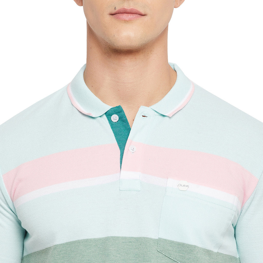 Duke Stardust Men Half Sleeve Cotton T-shirt (MTLF347)