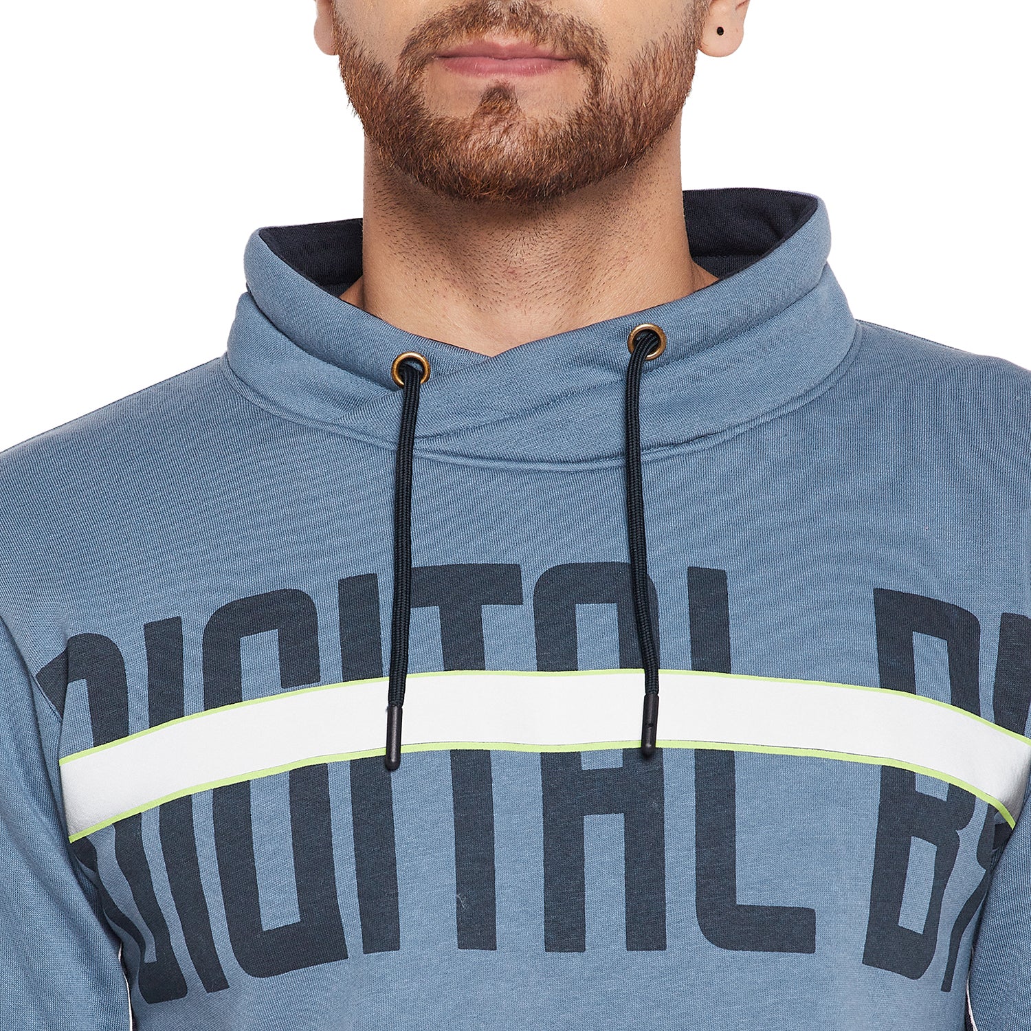 Duke Urban Men Cowl Neck Sweatshirt (LF6191)
