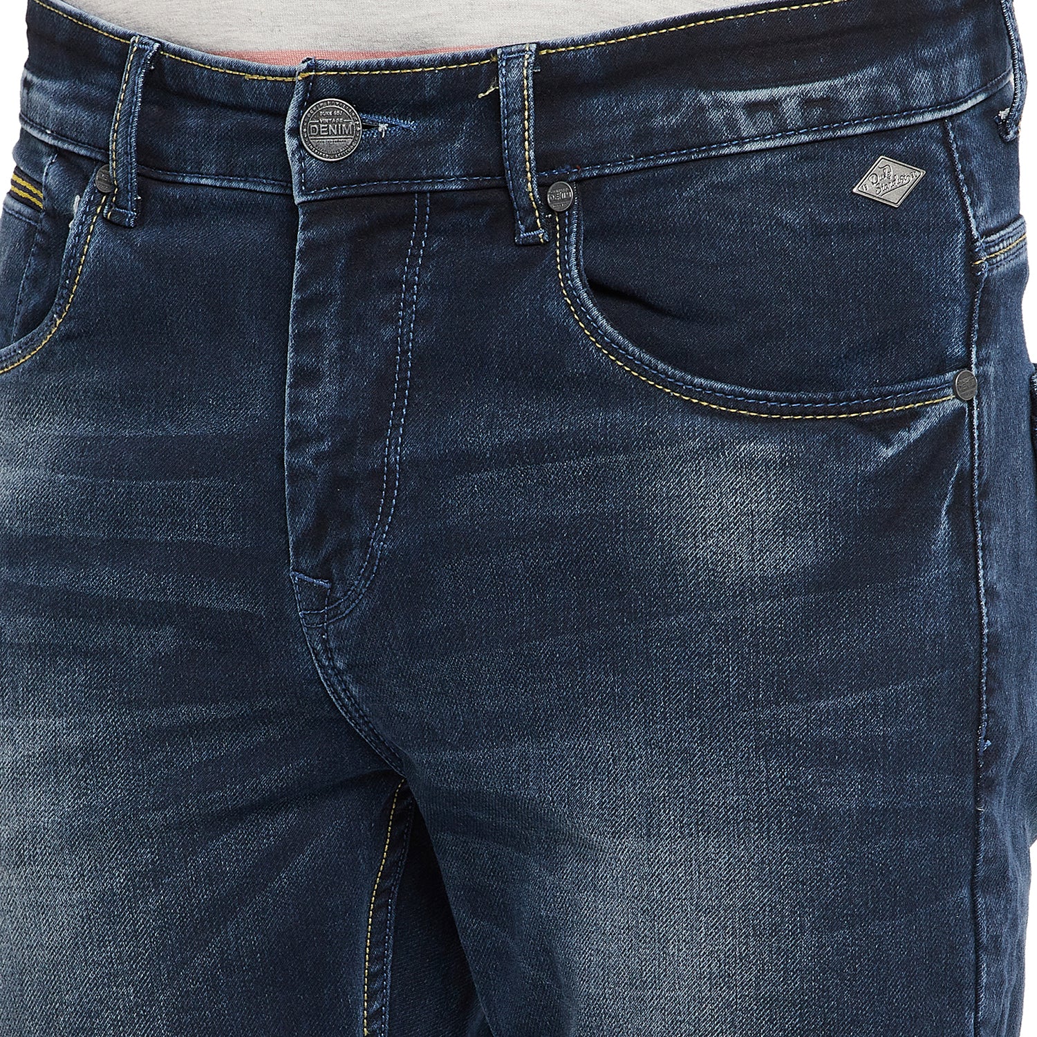 Duke Stardust Men Slim Fit Stretchable Jeans (SDD5223)