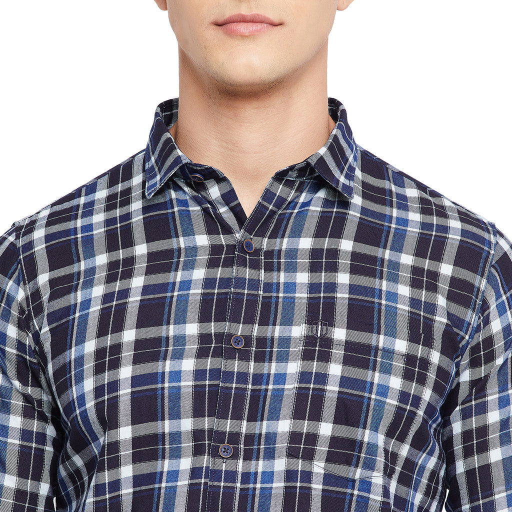 Duke Stardust Men Full Sleeve  Cotton Shirt (SDO7CKXR)