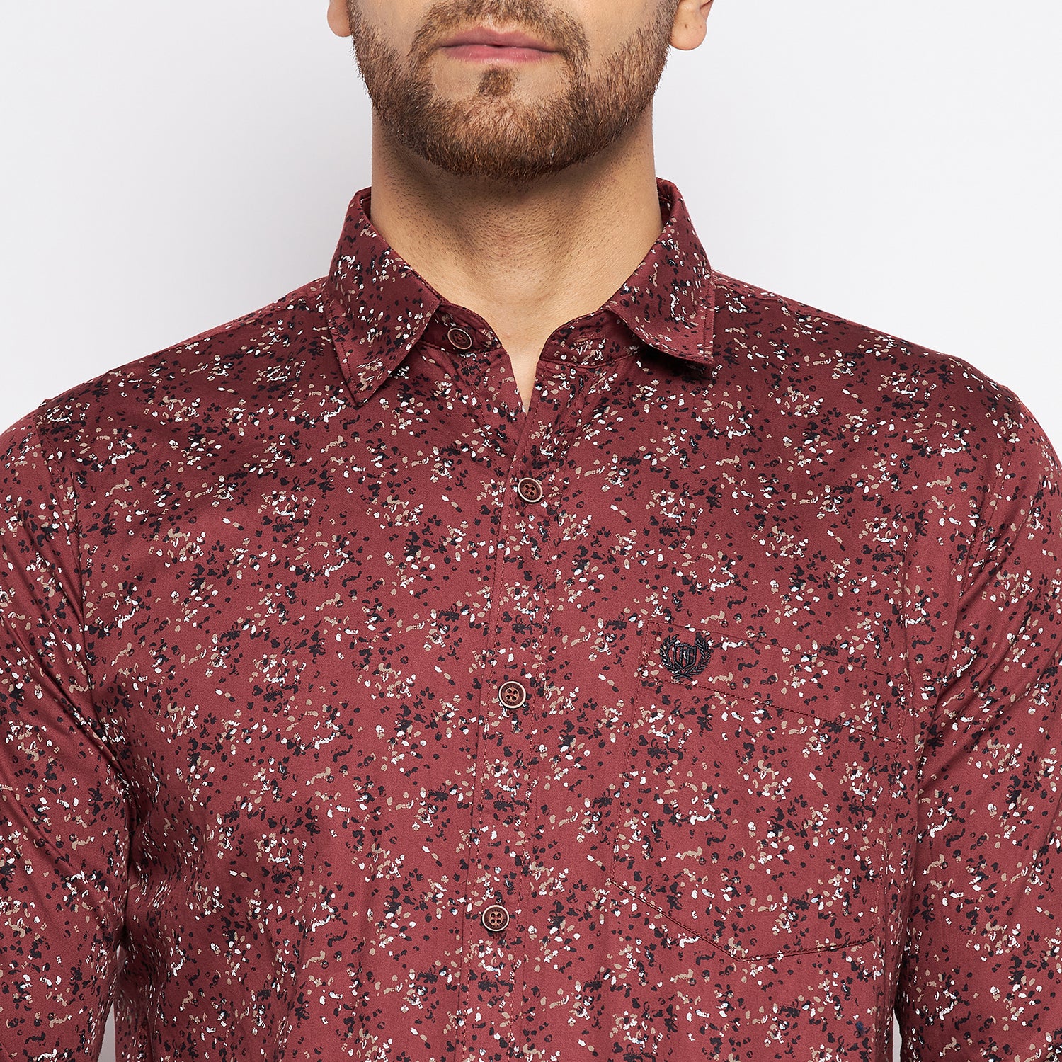 Duke Urban Men Full Sleeve Cotton Shirt (SDO6PRTG)