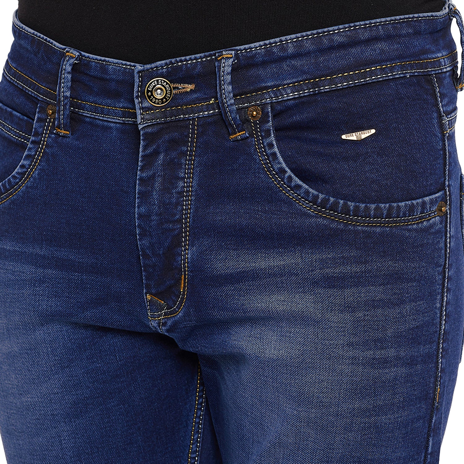 Duke Stardust Men Slim Fit Stretchable Jeans (SDD5157)