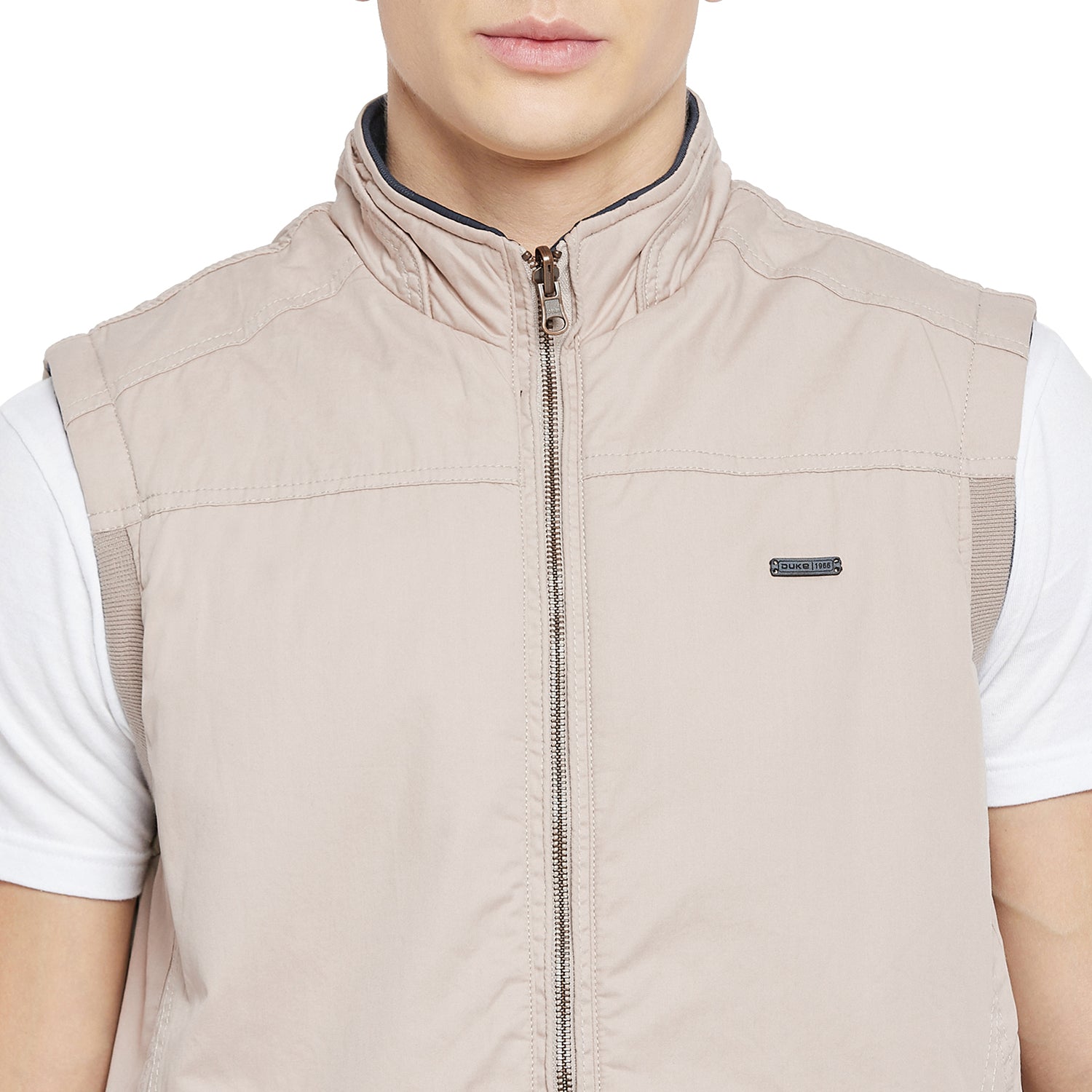 Duke Urban Men Sleeveless Reversible Jacket (SDZ912)