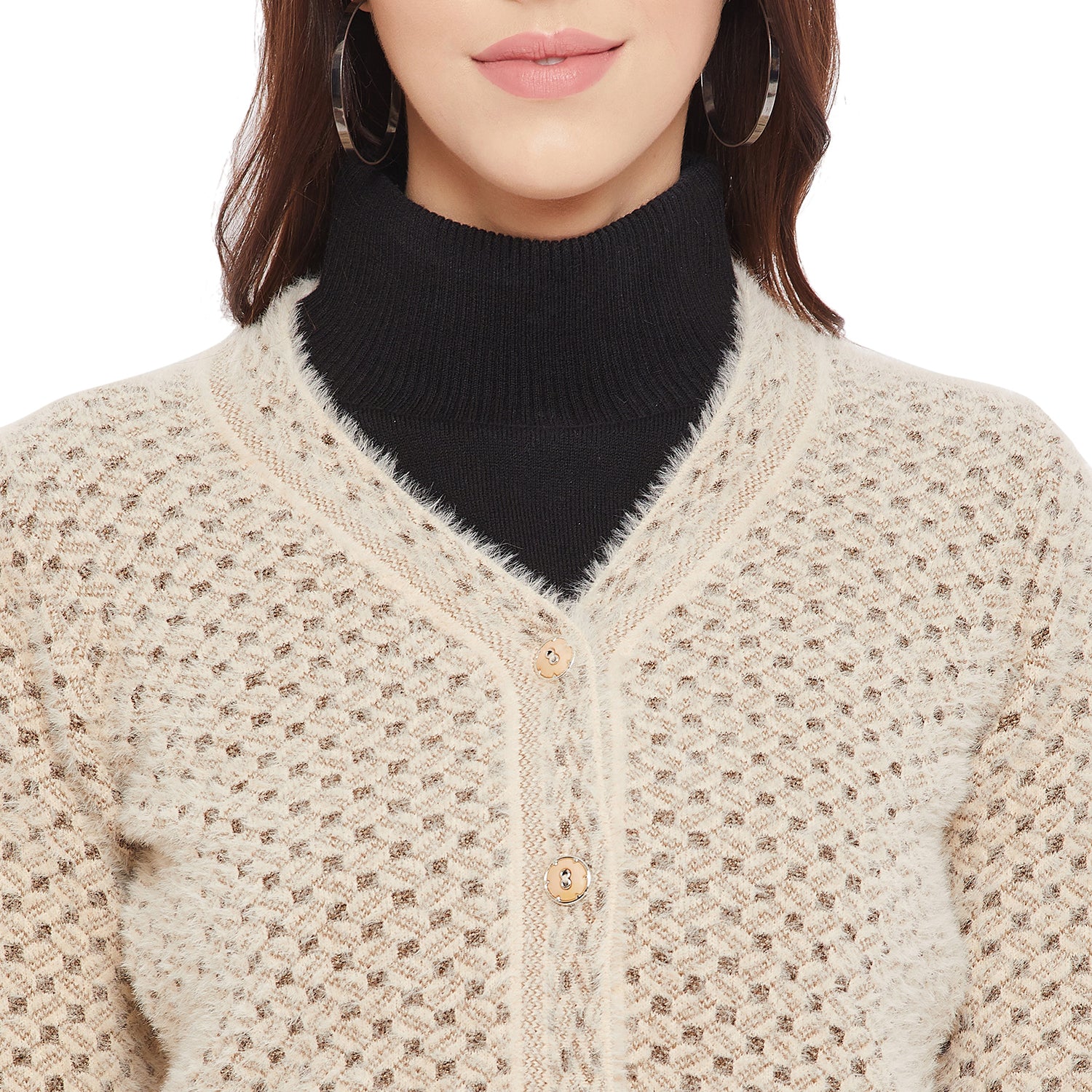 Duke Stardust Women Full Sleeve Cardigan (SDS952)