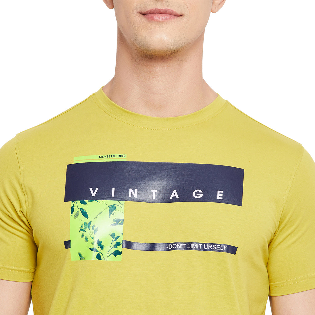 Duke Stardust Men Half Sleeve Cotton T-Shirt (LF5251)