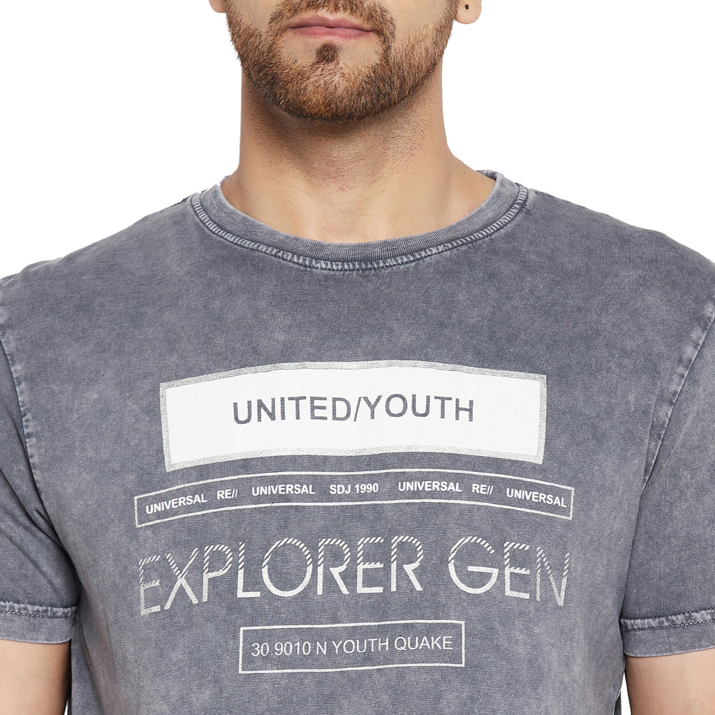 Duke Stardust Men Half Sleeve Cotton T-shirt (LF5433)