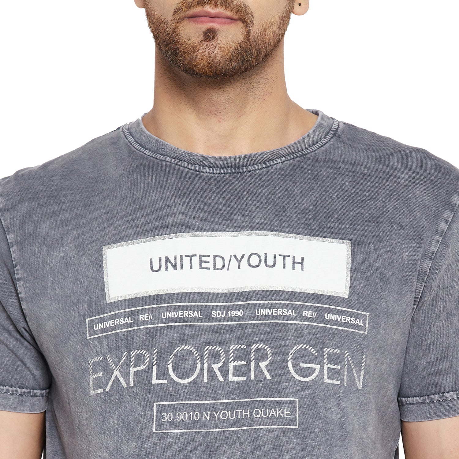 Duke Stardust Men Half Sleeve Cotton T-shirt (LF5433)