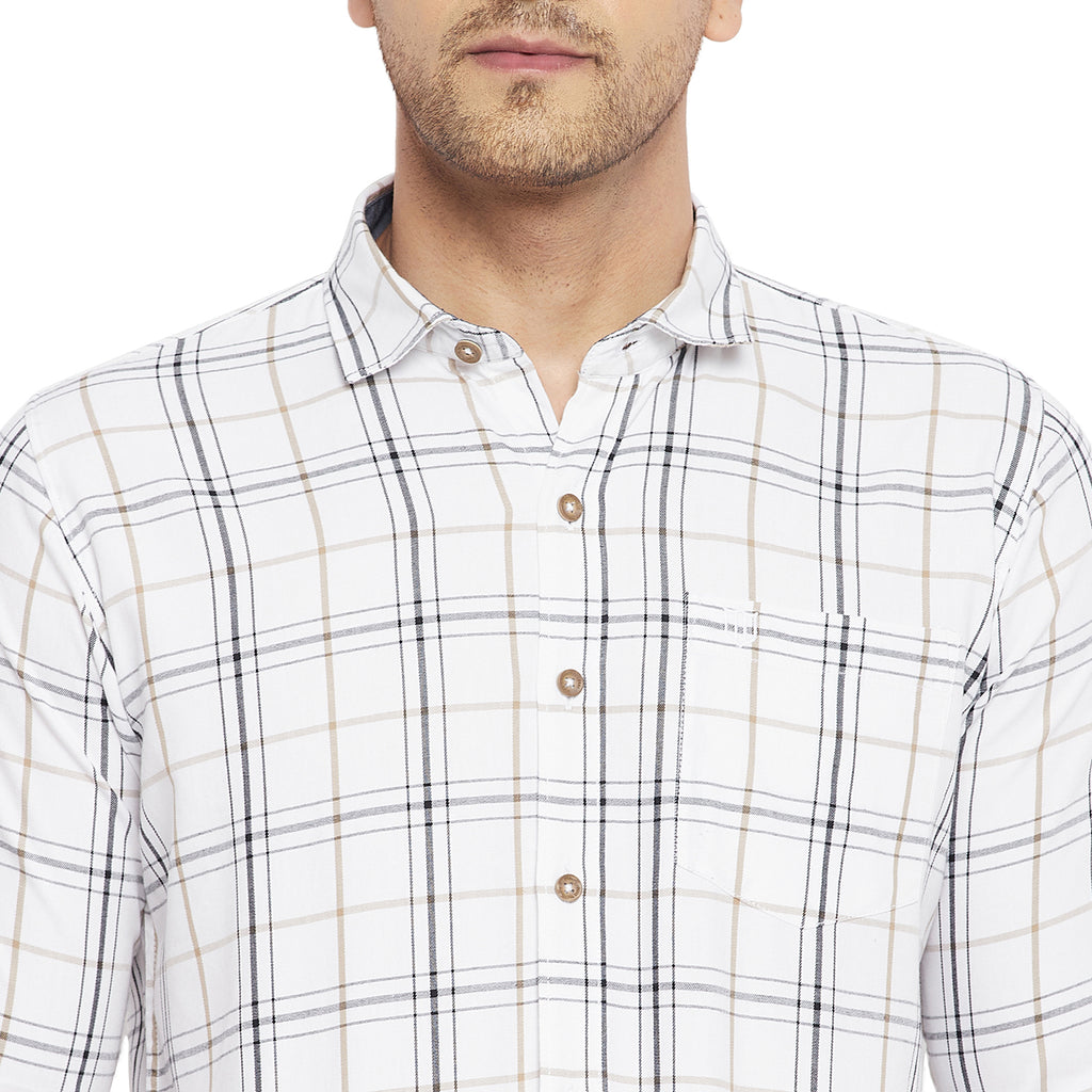 Duke Stardust Men Full Sleeve Cotton Shirt (SDO8CKTS)