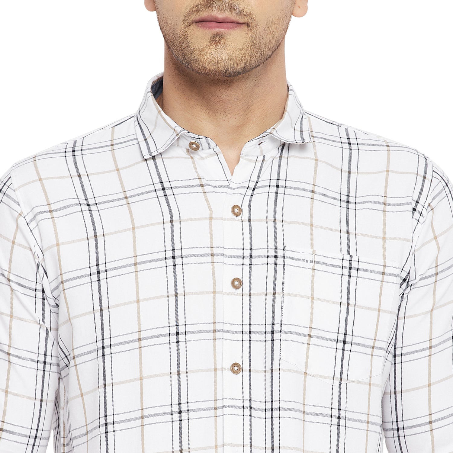 Duke Stardust Men Full Sleeve Cotton Shirt (SDO8CKTS)