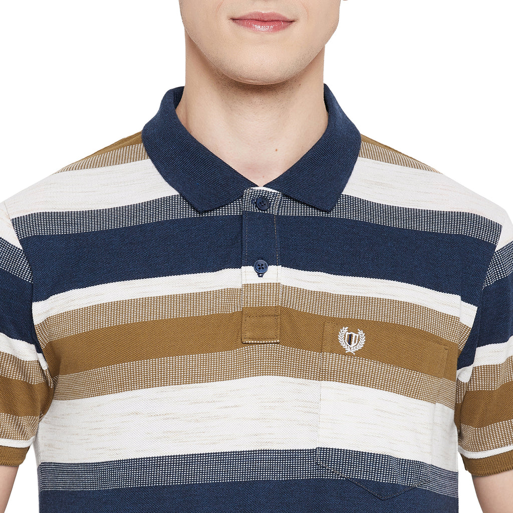 Duke Stardust Men Half Sleeve Cotton T-Shirt (LF5318)