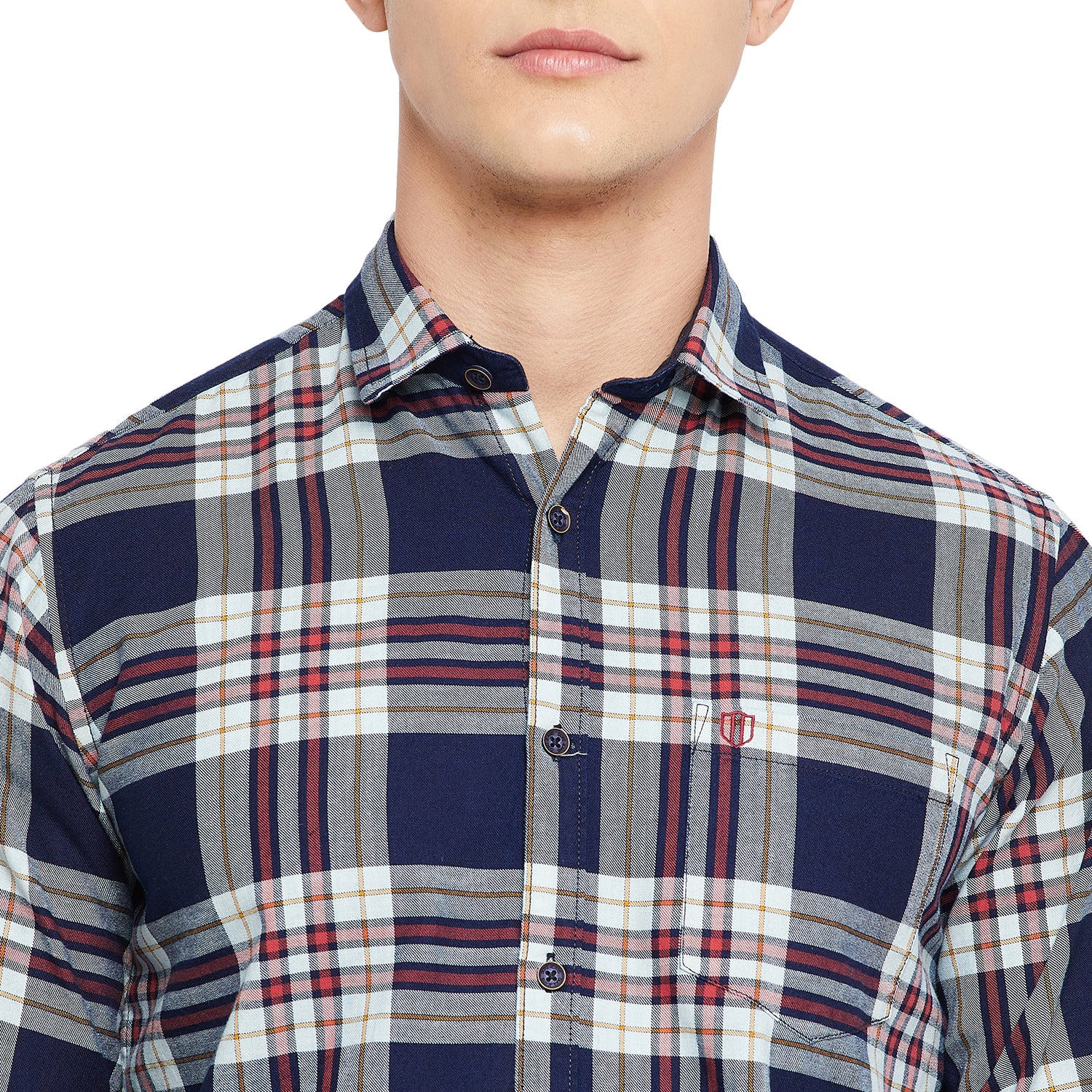 Duke Stardust Men Full Sleeve  Cotton Shirt (SDO5CKIB)