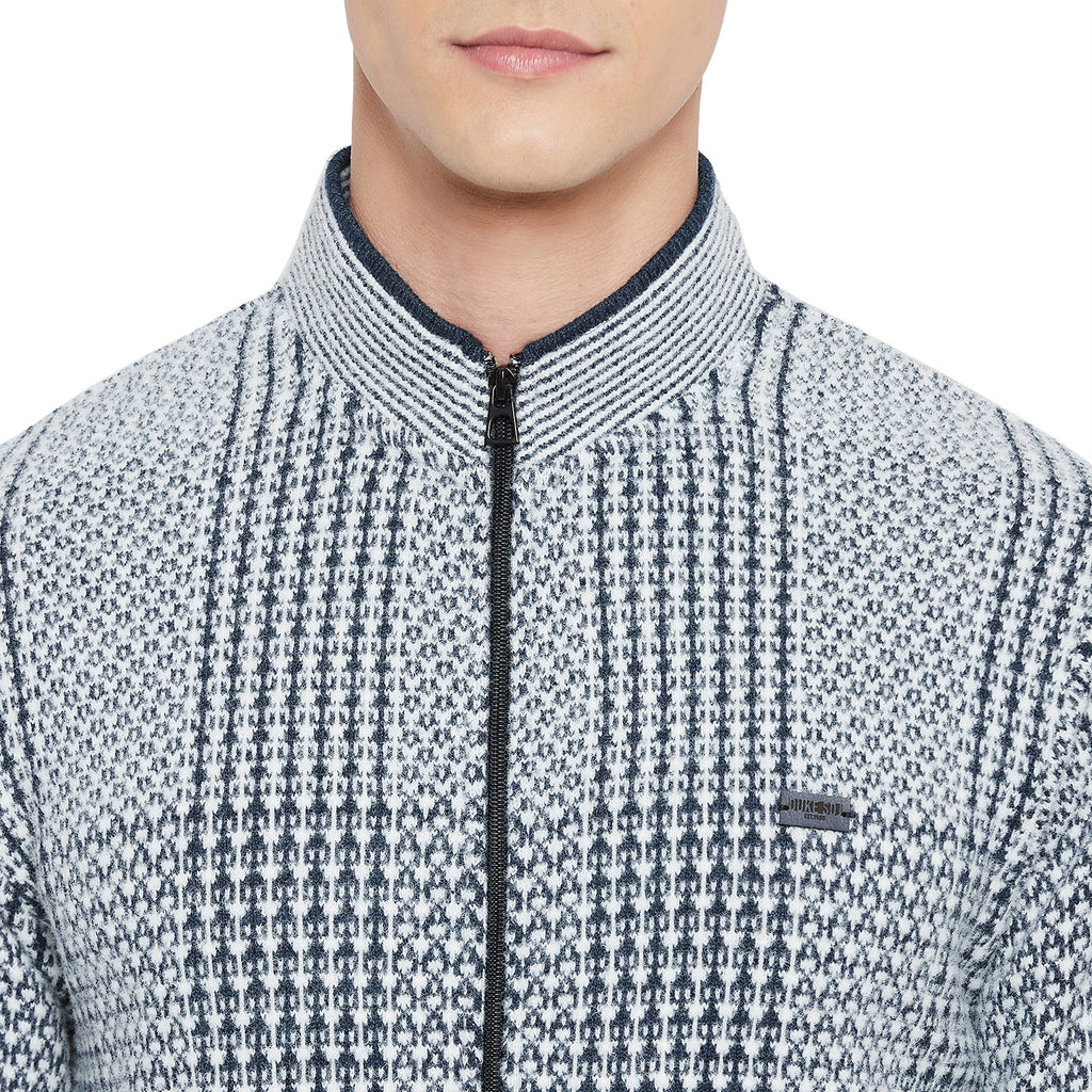 Duke Stardust Men Full Sleeve Zipper Sweater (SDS2090)