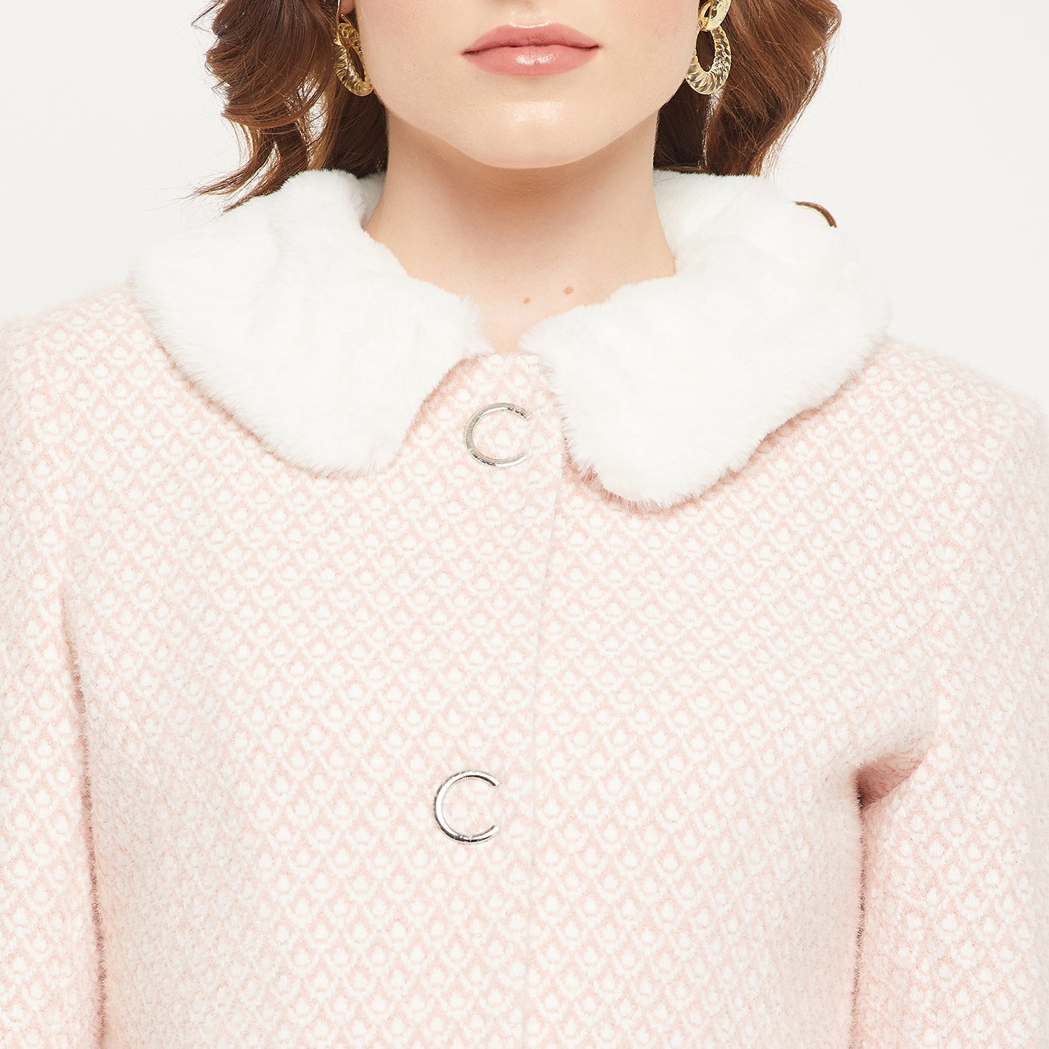 Duke Urban Women Collared Neck Coat (SDZC106)